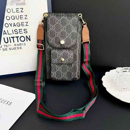 ルイヴィトン スマホポシェット 縦型 ショルダー