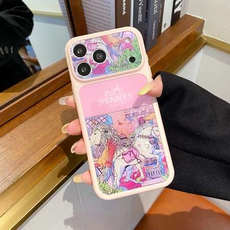 エルメス iphone18promax ケース 絵画 アート