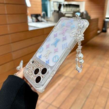 chanel iphone18proケース バンド 携帯ストラップ