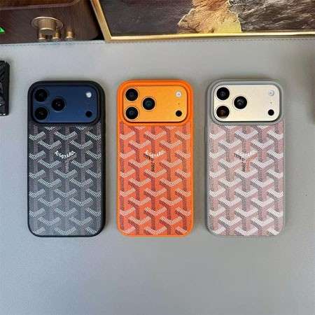 ゴヤール グルネル iphone18pro/18promax 携帯ケース マット仕上げ 指紋防止 着脱しやすい