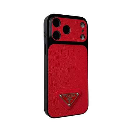 Prada iphone18proカバー 一体型 カメラレンズ保護