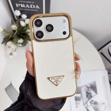 プラダ iphone18promaxケース サフィアーノレザー