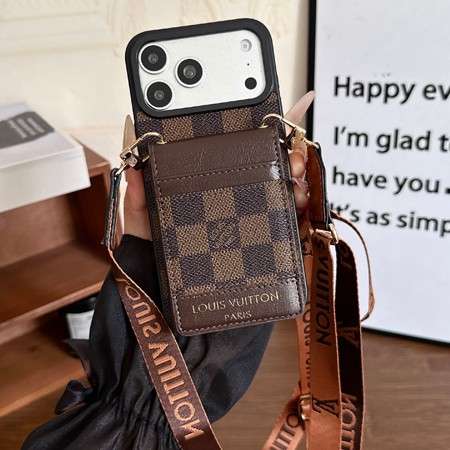 vuitton iphone18proケース カード収納 ミラー付き