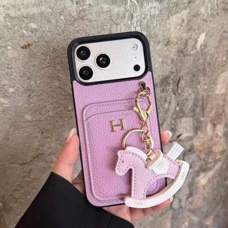 エルメス iphone18promax ケース ロデオPM チャーム