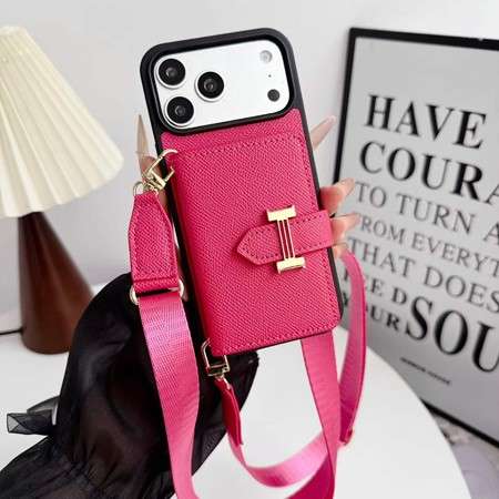 HERMES iphone18promaxケース 左右に開く カードケース