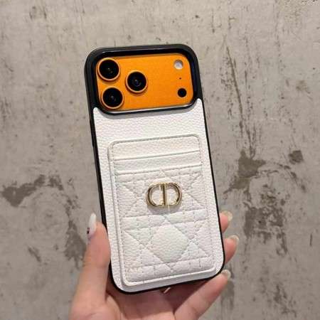 Dior iphone18proケース 背面 収納