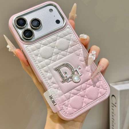 Lady Dior iphone18proケース キラキラ 可愛い