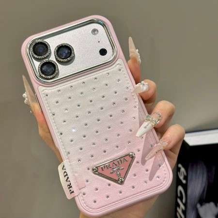 PRADA iphone18promaxケース マカロンカラー