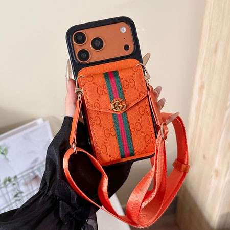 Gucci ダブルＧロゴ iphone18proケース カード収納