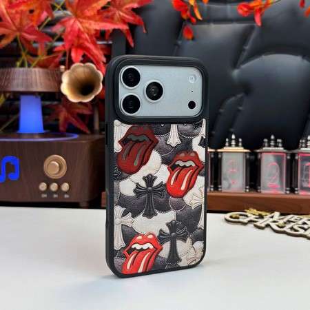 クロームハーツ パロディ iphone18pro ケース