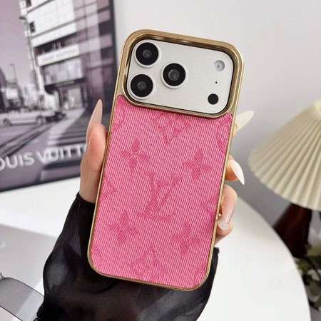 LV iphone18pro ケース 金属質感 フレーム