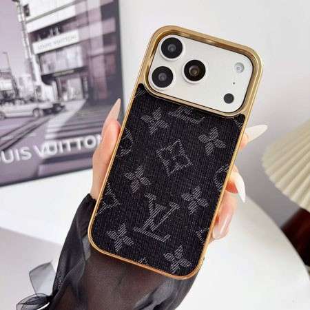 Vuitton iphone18ケース デニム柄