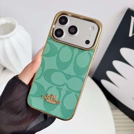 コーチ シグネチャー iphone18proケース