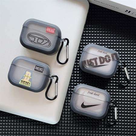 Nike airpodsケース 第5世代 イヤホンケース 高透明 TPU素材 耐衝撃 保護 airpods5 収納ケース ブランド 高校生 メンズ かっこいい