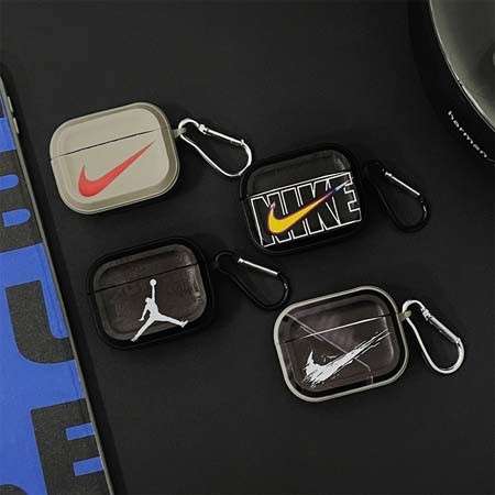 スポーツ風 ナイキ airpods 5 保護ケース 第五世代 TPU + PU レザー つや消し マット仕上げ 高校生 メンズ おしゃれ