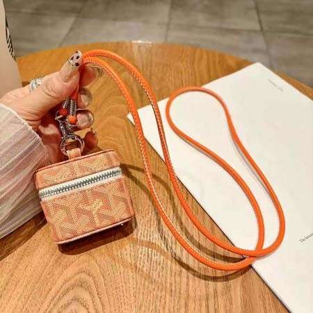Goyard airpods 5 ケース ショルダー