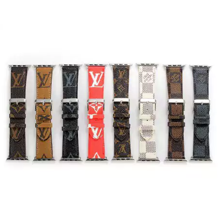 Louis Vuitton アップル ウォッチ バンド 交換 ベルト モノグラム･ダミエ レザー お洒落 男女適用