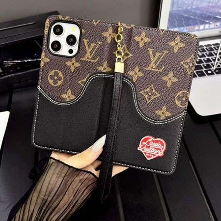 ルイヴィトン 手帳型 iphone18promaxケース キルティングレザー