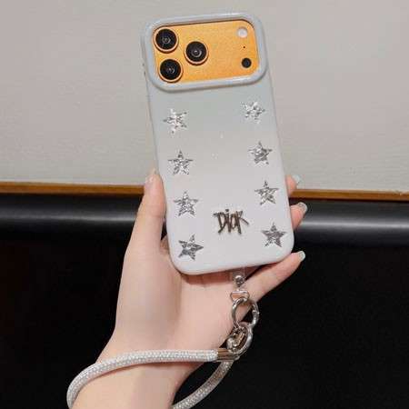 DIOR iphone18pro 携帯ケース 星柄