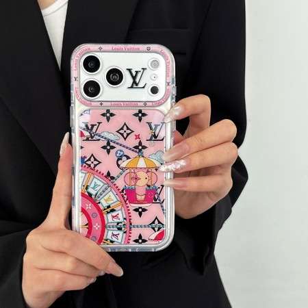 ルイヴィトン iPhone18Pro/18ProMaxスマホケース ディズニーランド キャラクター かわいい 