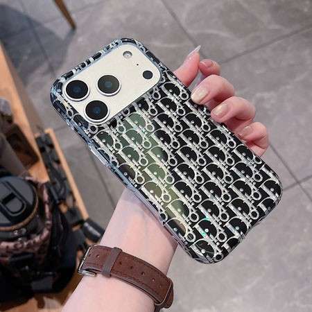 ディオール iphone18proケース 光沢感