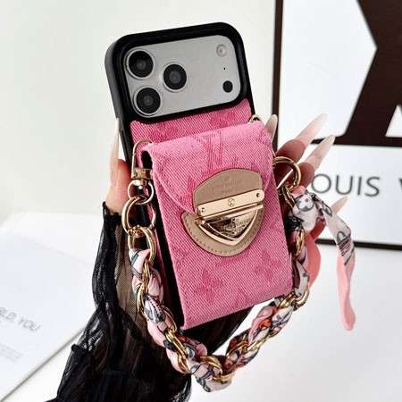 Vuitton iphone18promaxケース 背面 折りたたみ カード 入れ