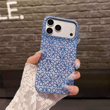 ロエベ iphone18proケース アナグラム フルカバー
