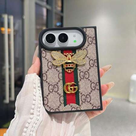 グッチ iphone duoケース フチ高デザイン