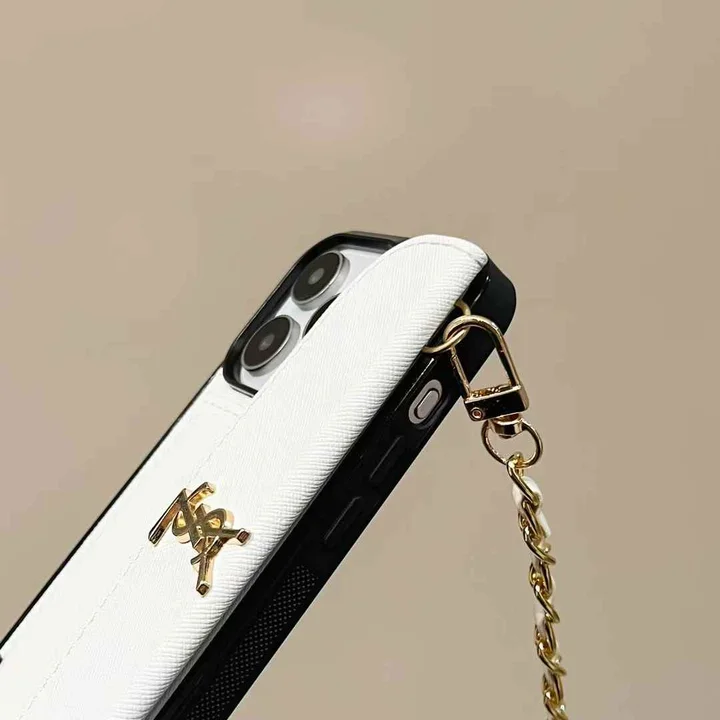 イヴサンローラン メタルロゴ iphone18proケース