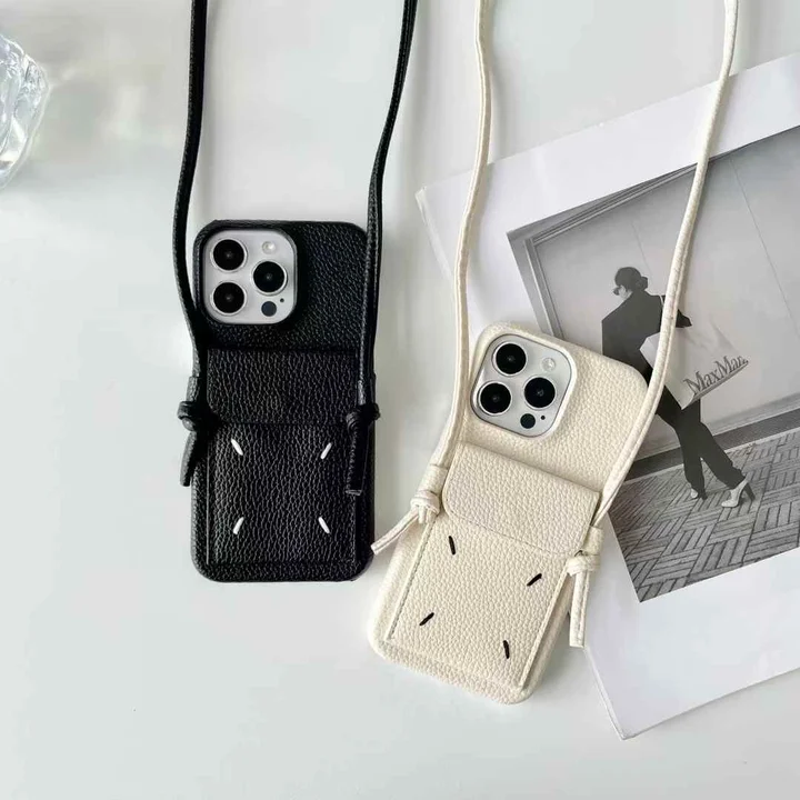 メゾン マルジェラ iphone18proケース メンズ ショルダー