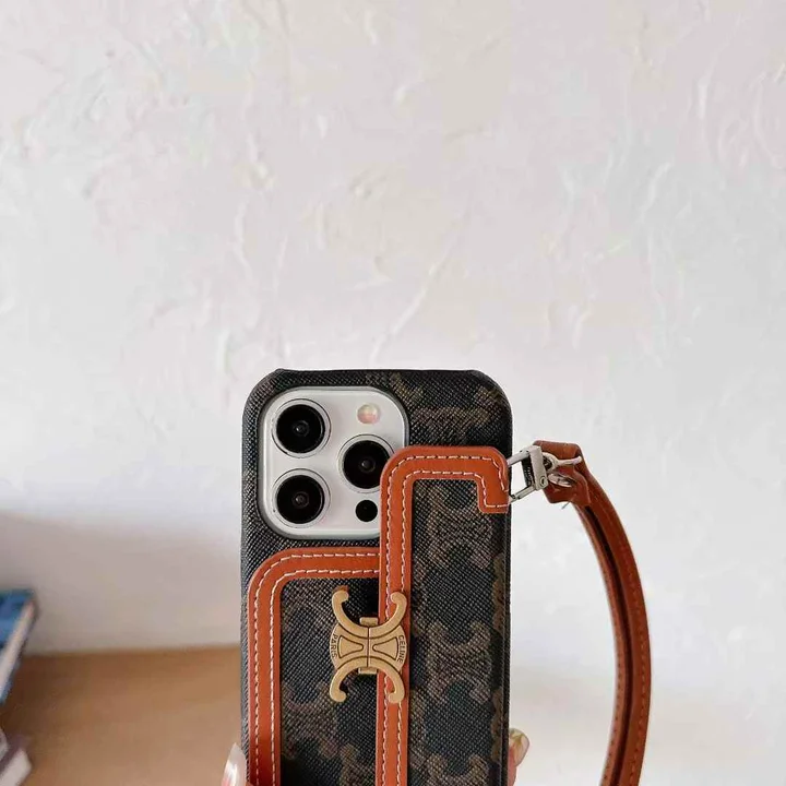 celine iphone18proケース 背面 収納
