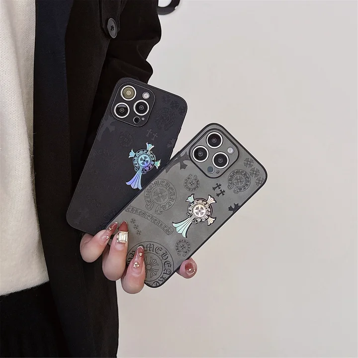 クロームハーツ iphone18pro ケース 羊革