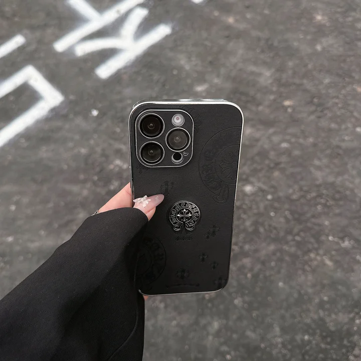 Chrome Hearts CHクロス iphone18pro カバー メンズ