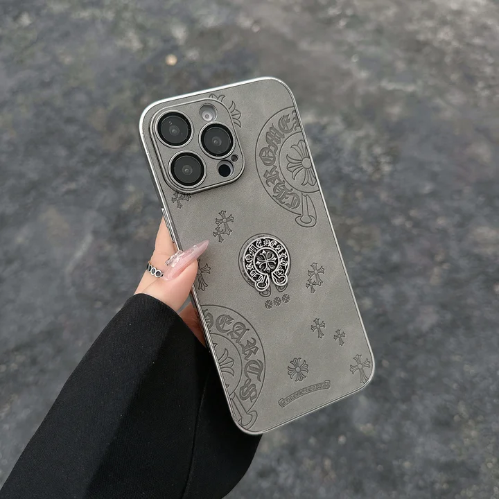 Chrome Hearts CHクロス iphone18pro カバー メンズ