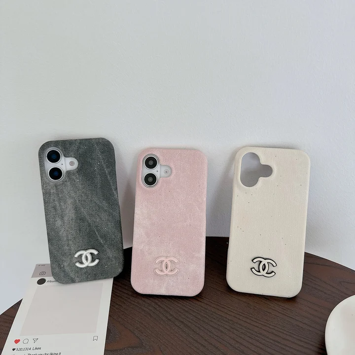 デニム柄 シャネル iphone18 ケース