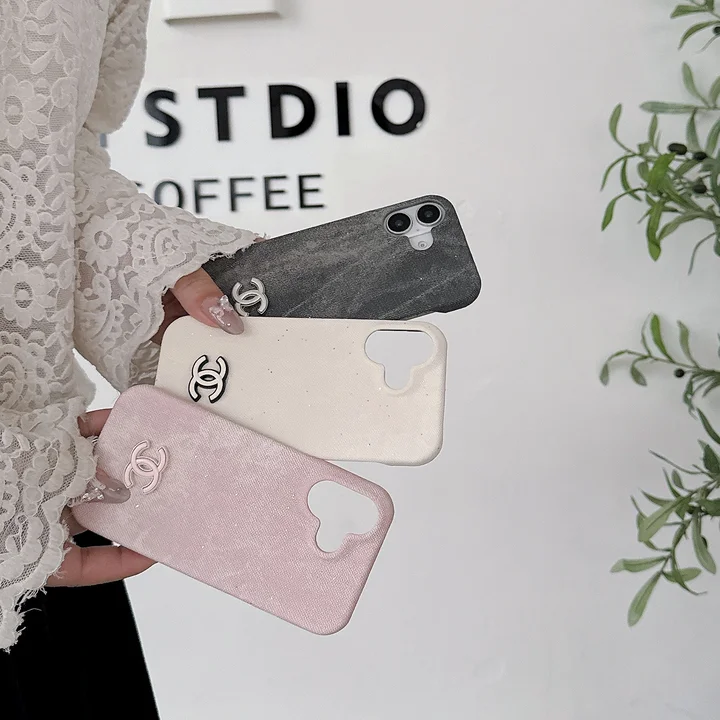 デニム柄 シャネル iphone18 ケース