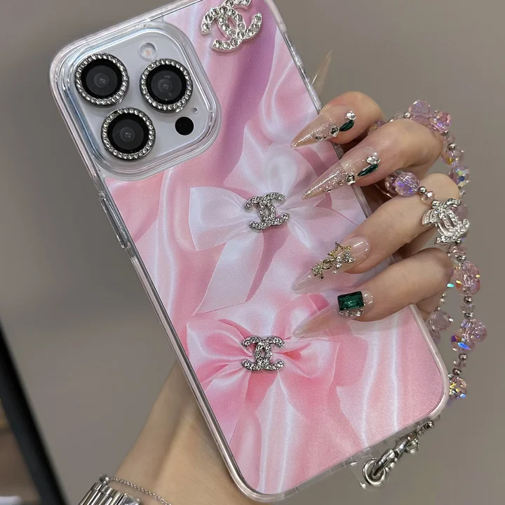 シャネル iphone18 ケース リボン 付き