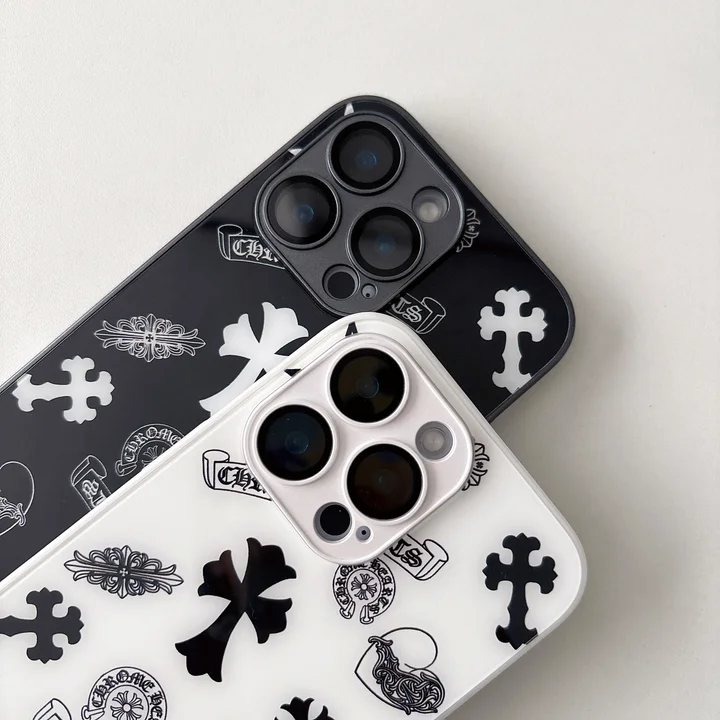 chrome hearts iphone18proケース アイコン フルカバー
