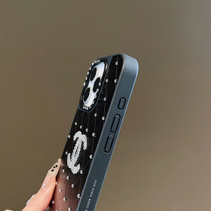 シャネル iphone18promax携帯ケース ストラップホルダー