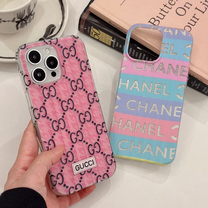chanel 字母プリント iphone18promaxケース