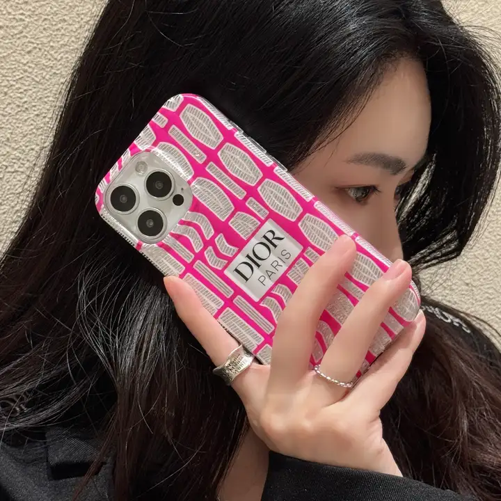 dior iphone18promaxケース立体パターン