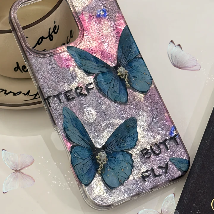 ディオール iphone18proケース 蝴蝶