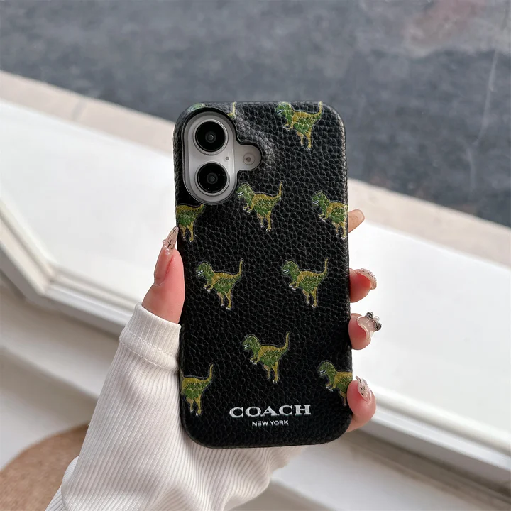 coach iphone18promax 恐竜スマホケース