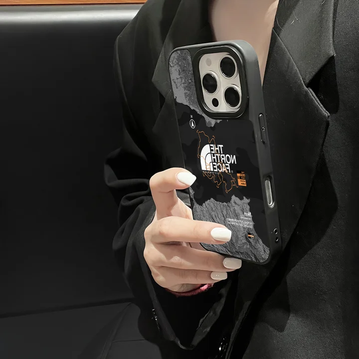 ノースフェイス iphone18proケース アクリル