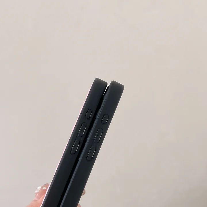 chanel iphone18proケース ブラック