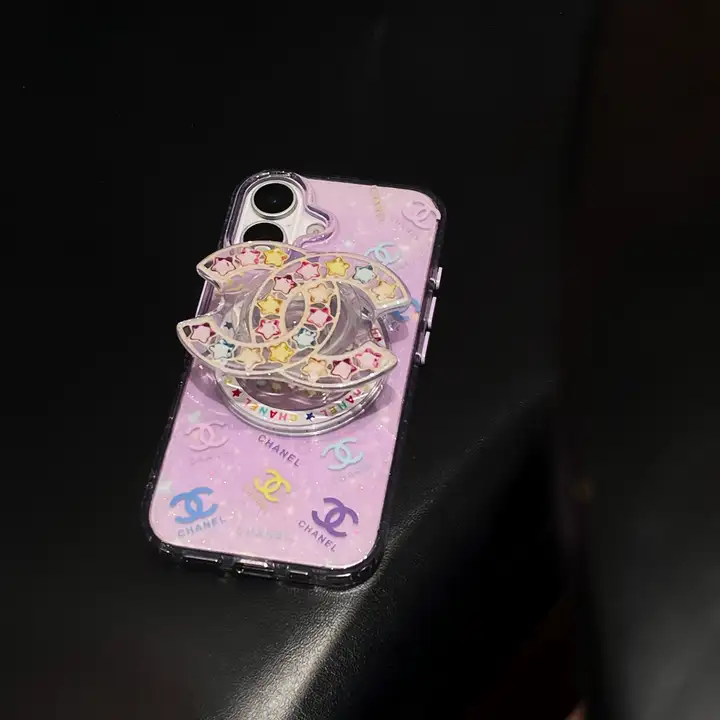 シャネル iphone18proケース スマホスタンド
