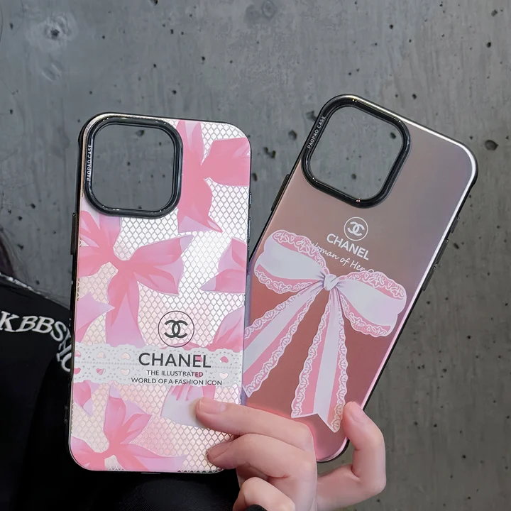 シャネル iphone18proケース 蝶々結び い