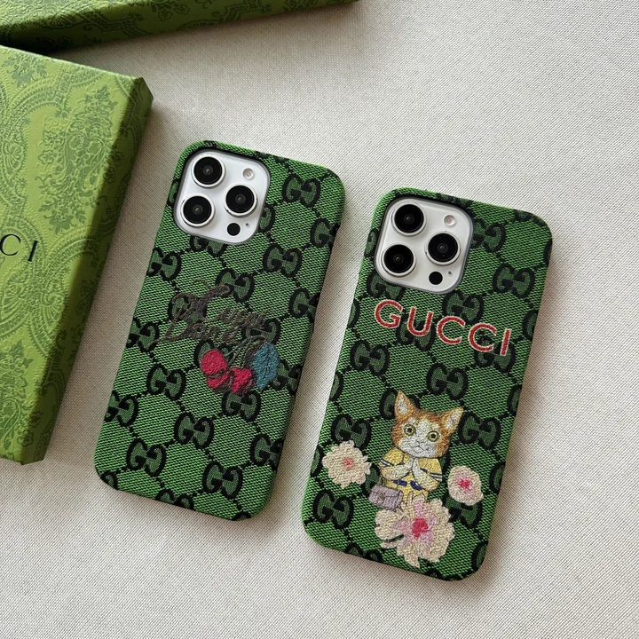 グッチ iphone18ケース 布 生地