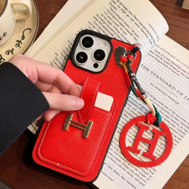hermes iphone18promaxケース チャーム ストラップ