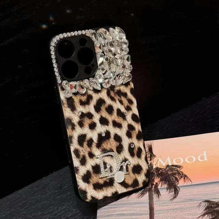 ディオール iphone18proケース DIY ラインストーン付き